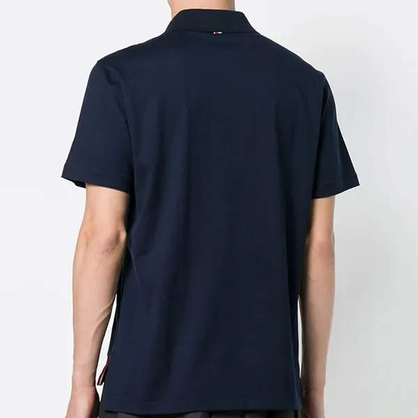 Áo Polo Thom Browne Shirt New 100% With Tag Màu Xanh Navy - Thời trang - Vua Hàng Hiệu