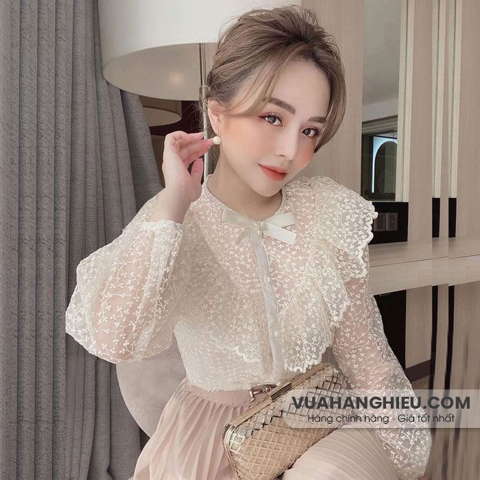 7 kiểu áo sơ mi nữ mùa Thu phong cách Hàn Quốc nhẹ nhàng