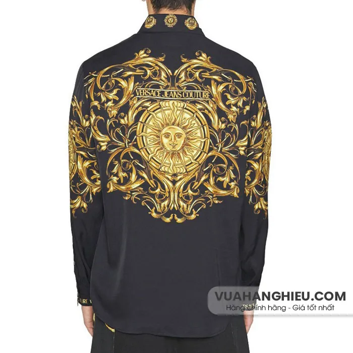 Top 10 mẫu áo sơ mi Versace họa tiết cao cấp cho nam và nữ