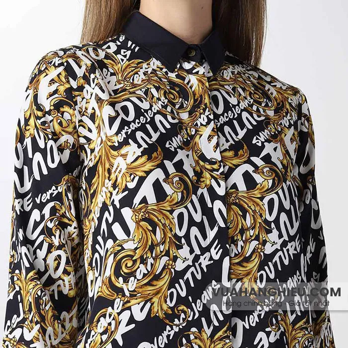 Top 10 mẫu áo sơ mi Versace họa tiết cao cấp cho nam và nữ