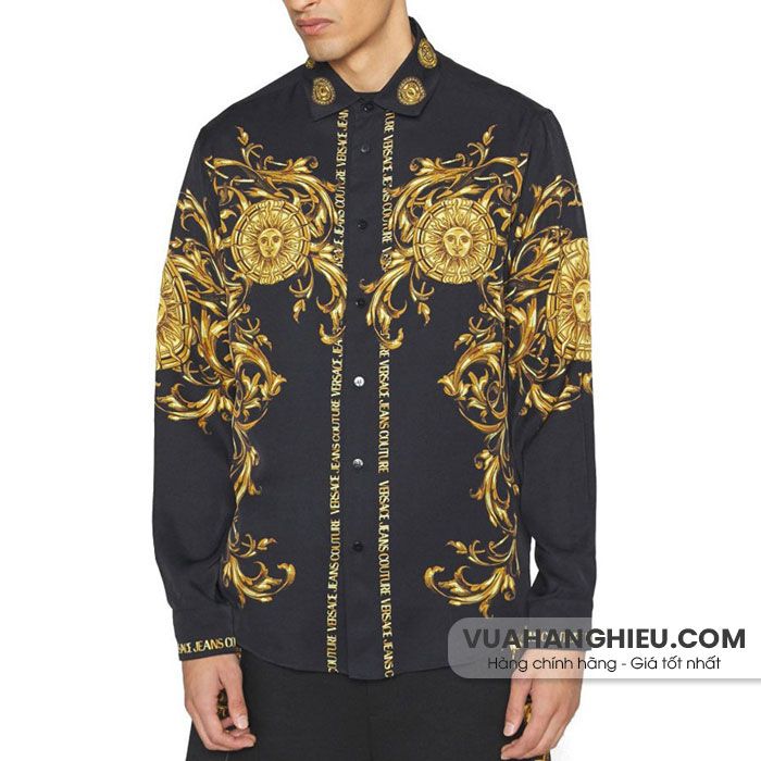 Top 10 mẫu áo sơ mi Versace họa tiết cao cấp cho nam và nữ