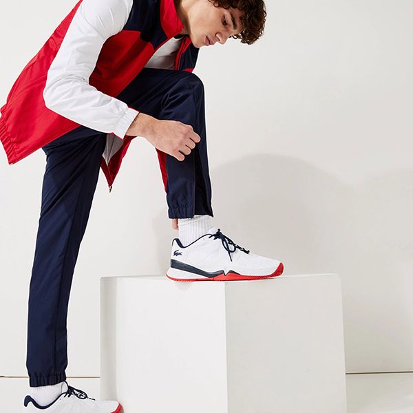 Bộ Quần Áo Lacoste Men’s Sport Colourblock Tracksuit WH9539-51 Màu Đỏ Size S - Thời trang - Vua Hàng Hiệu