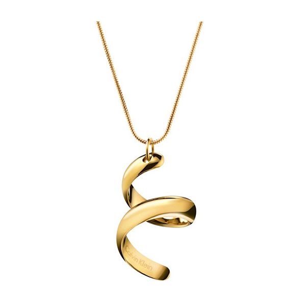 Dây Chuyền Calvin Klein CK Embrace Short Pendant KJ2KJP100100 Màu Vàng Gold - Trang sức - Vua Hàng Hiệu