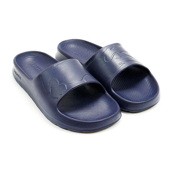 Dép Lacoste Croco Slides 1122 Màu Xanh Navy Size 42 - Dép - Vua Hàng Hiệu