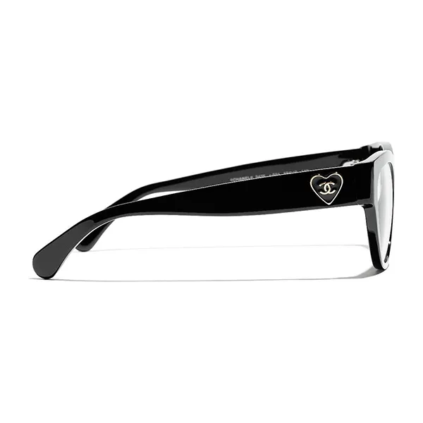 Kính Mắt Cận Chanel Cat Eye Eyeglasses CH3436 C501 Màu Đen - Kính mắt - Vua Hàng Hiệu