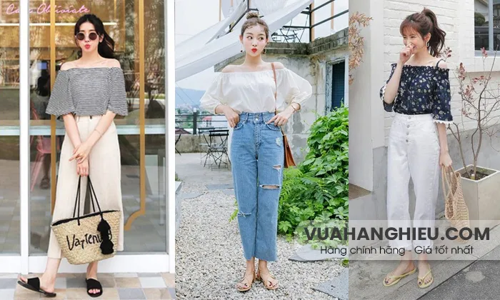 Quần jean ống rộng mặc với áo gì? 7 cách phối đồ với quần jean ống rộng