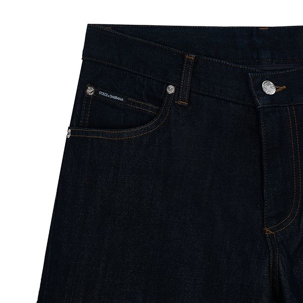 Quần Jeans Nam Dolce & Gabbana D&G Tag Gold Regular GYJCCD G8AO2 S9001 Màu Xanh Đậm Size 44 - Thời trang - Vua Hàng Hiệu
