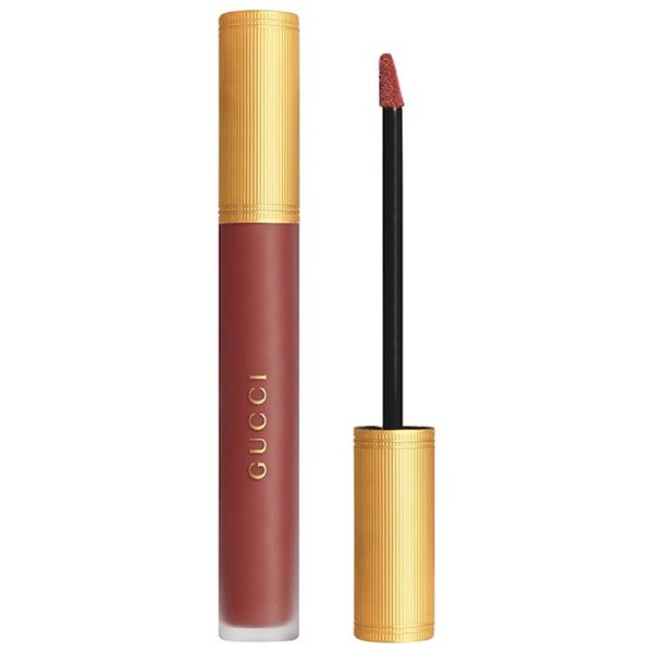 Son Kem Lì Gucci Rouge Liquid Matte 203 Mildred Rosewood Màu Hồng Đất - Son Môi - Vua Hàng Hiệu
