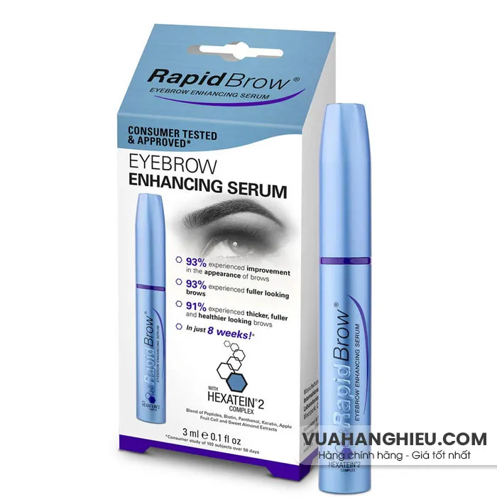 Top 9 serum dưỡng lông mày được nhiều khách hàng yêu thích giúp mọc nhanh và dày