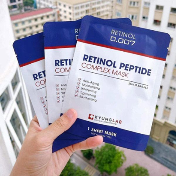Set Mặt Nạ Kyung Lab Retinol Peptide Complex Mask 3 Miếng - Mặt nạ - Vua Hàng Hiệu