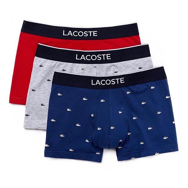 Set Quần Lót Lacoste 5H3411-51-W3T (3 Chiếc) Size M - Thời trang - Vua Hàng Hiệu