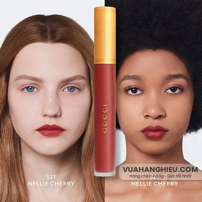 Top 9 màu son kem Gucci vô cùng đẹp chất son lì mịn cao cấp