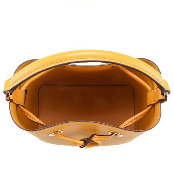 Túi Đeo Chéo Michael Kors MK Suri Small Saffiano Leather Bucket Crossbody Purse Bag Màu Vàng - Túi xách - Vua Hàng Hiệu