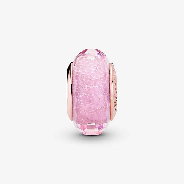 Hạt Vòng Charm Pandora Faceted Pink Murano Glass 781650 Màu Hồng - Trang sức - Vua Hàng Hiệu