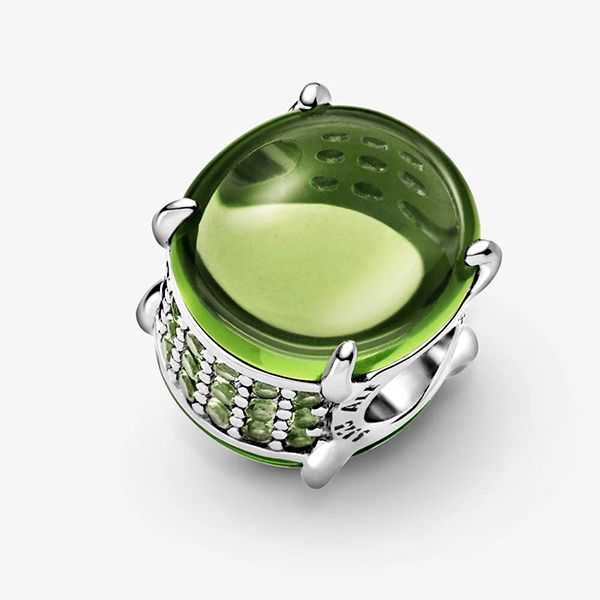 Hạt Vòng Charm Pandora Green Oval Cabochon 799309C02 Màu Xanh Green - Trang sức - Vua Hàng Hiệu