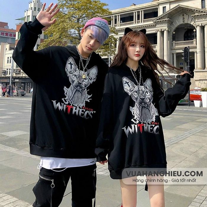 10 mẫu áo Hoodie cặp thiết kế độc đáo, phù hợp cho nam và nữ