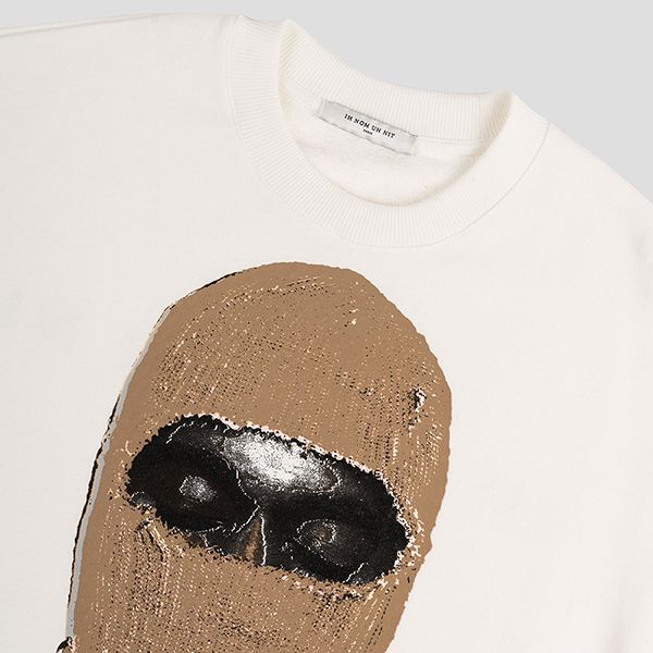 Áo Nỉ Ih Nom Uh Nit White Graphic Printed NUW22222 081 Màu Trắng Size S - Thời trang - Vua Hàng Hiệu
