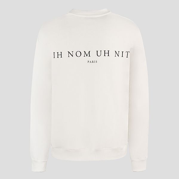 Áo Nỉ Ih Nom Uh Nit White Graphic Printed NUW22225 081 Màu Trắng Size XS - Thời trang - Vua Hàng Hiệu