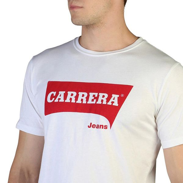 Áo Thun Carrera Jeans Basic T-shirt 801P_0047A Màu Trắng Size S - Thời trang - Vua Hàng Hiệu