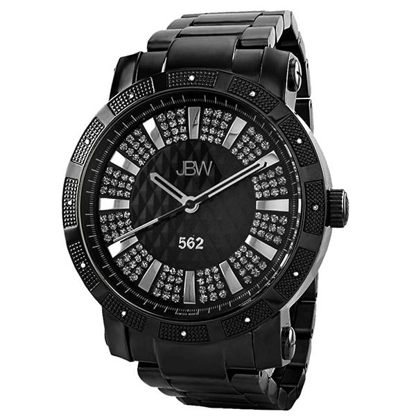Đồng Hồ Nam JBW 562 Black Dial JB JB6225D Màu Đen Xám - Đồng hồ - Vua Hàng Hiệu