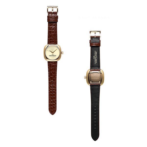 Đồng Hồ Nữ Marc Jacobs The Cushion Quartz Champagne Dial Ladies Watch MJ0120179305 Màu Vàng - Đồng hồ - Vua Hàng Hiệu