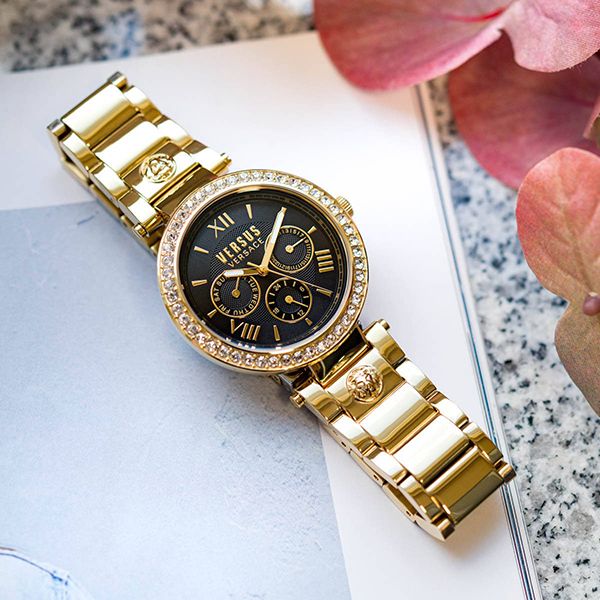 Đồng Hồ Versace Versus Camden Market Women's Watch VSPCA5121 Màu Vàng Đen - Đồng hồ - Vua Hàng Hiệu