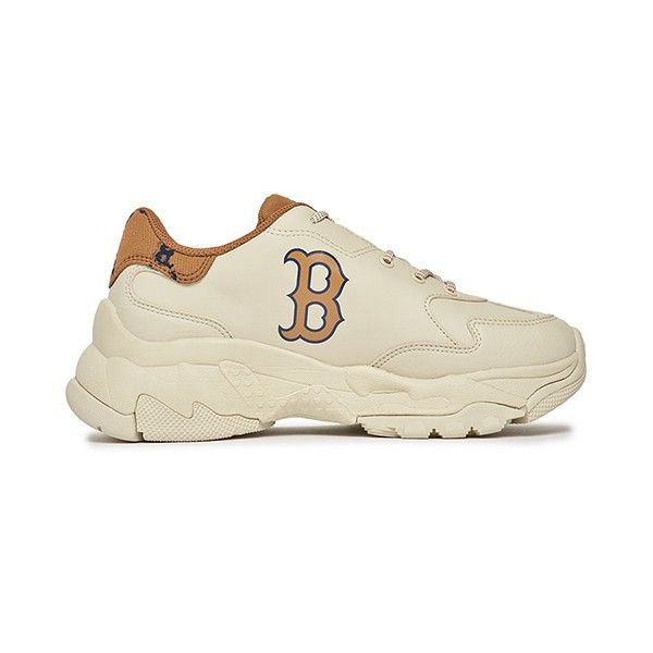 Giày Thể Thao MLB Big Ball Chunky Diamond Monogram Boston Red Sox 3ASHCDM2N-43BGD Màu Nâu Trắng Size 235 - Giày - Vua Hàng Hiệu