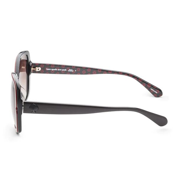 Kính Mát Kate Spade Elianna Burgundy Sunglasses ELIANNAGS-0SR8-HA 55mm Màu Nâu/Đỏ - Kính mắt - Vua Hàng Hiệu
