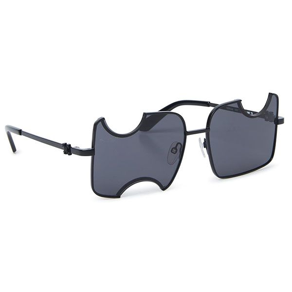 Kính Mát Off-White Salvador Sunglasses OERI046 1007 Màu Đen Xám - Kính mắt - Vua Hàng Hiệu