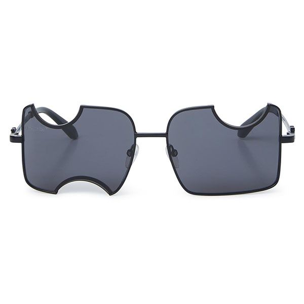 Kính Mát Off-White Salvador Sunglasses OERI046 1007 Màu Đen Xám - Kính mắt - Vua Hàng Hiệu
