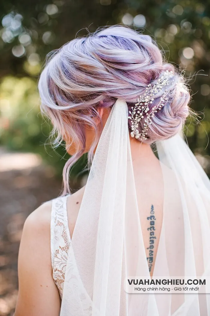 Top 17 màu tóc đẹp cho cô dâu nổi bật hơn trong ngày cưới - 19