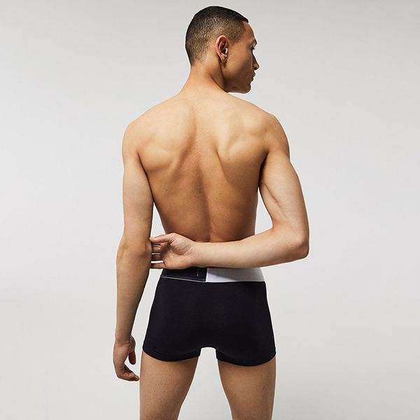 Set Quần Lót Nam Lacoste Men’s Stretch Cotton Trunk 3-Pack 5H7626 EJ7 Màu Đen, Trắng, Xám - Thời trang - Vua Hàng Hiệu