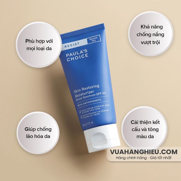 Top 8 kem dưỡng ẩm Paula's Choice được ưa chuộng