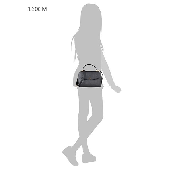 Túi Xách Tory Burch Emerson Gold Logo Crossbody Bag Màu Đen - Túi xách - Vua Hàng Hiệu