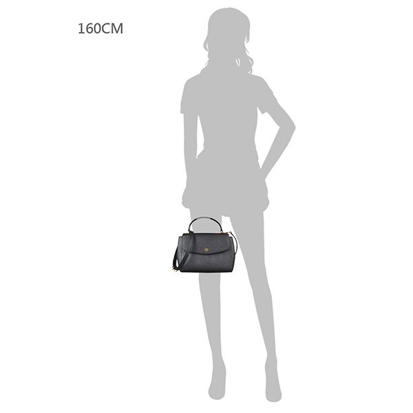 Túi Xách Tory Burch Emerson Gold Logo Crossbody Bag Màu Đen - Túi xách - Vua Hàng Hiệu
