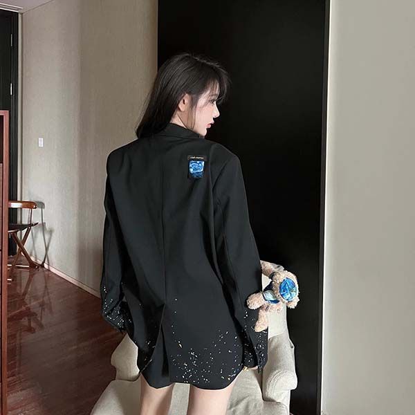 Áo Vest Nữ 13 De Marzo Masterpiece Both Sides Suit Black FR-JX-526 Màu Đen Size S - Thời trang - Vua Hàng Hiệu