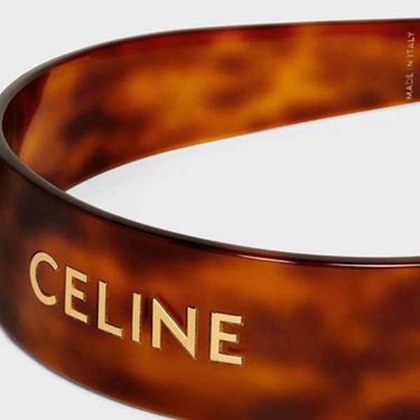 Băng Đô Celine Casual Style Party Style Elegant Style Headbands Màu Nâu - Phụ kiện - Vua Hàng Hiệu