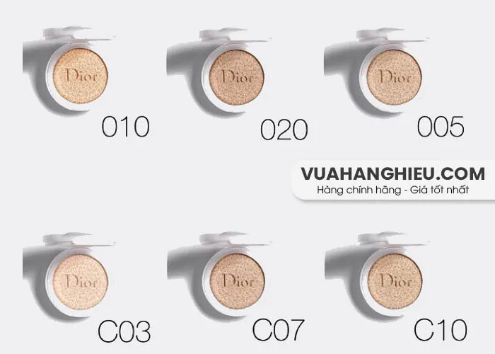 Review 4 dòng cushion Dior chính hãng được nhiều khách hàng yêu thích hiện nay
