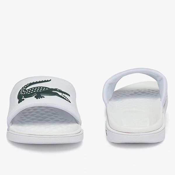 Dép Lacoste Croco Dualiste Màu Trắng Size 42 - Dép - Vua Hàng Hiệu
