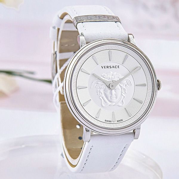 Đồng Hồ Nữ Versace V-Circle Medusa Watch 38mm Màu Trắng - Đồng hồ - Vua Hàng Hiệu