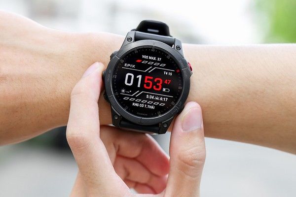 Đồng Hồ Thông Minh Garmin Epix Gen 2 Titanium Màu Đen - Đồng hồ - Vua Hàng Hiệu