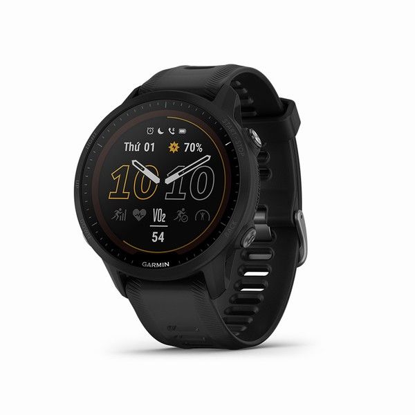 Đồng Hồ Thông Minh Garmin Forerunner 955 Solar 46.5mm Màu Đen - Đồng hồ - Vua Hàng Hiệu