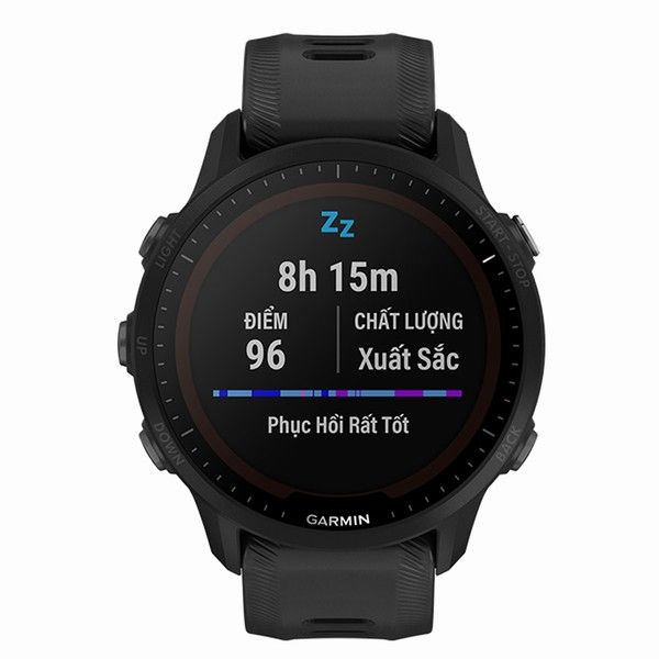 Đồng Hồ Thông Minh Garmin Forerunner 955 Solar 46.5mm Màu Đen - Đồng hồ - Vua Hàng Hiệu
