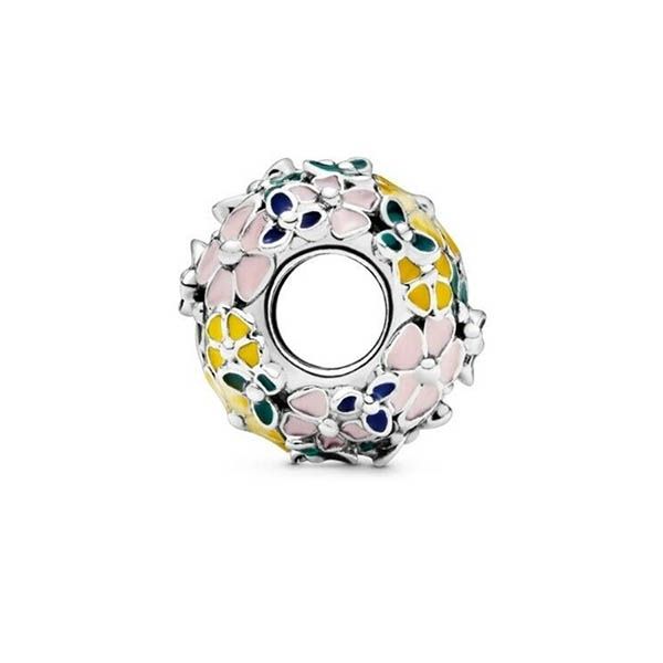 Hạt Vòng Charm Pandora Women Sterling Silver Bangle Bracelet - 797907ENMX Phối Màu - Trang sức - Vua Hàng Hiệu