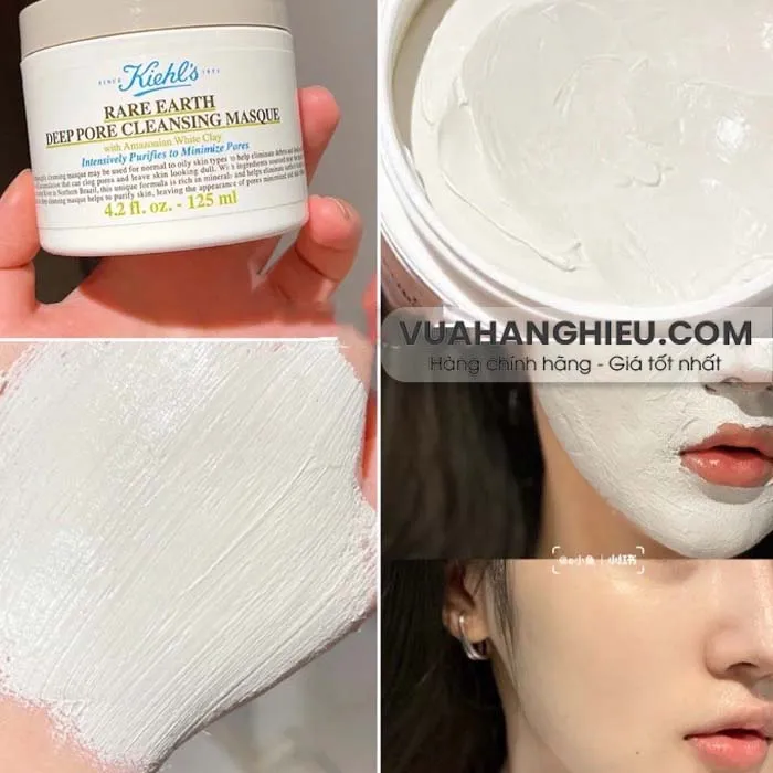 Mặt nạ đất sét Kiehl's có tốt không? Review chi tiết mặt nạ đất sét sạch sâu Kiehl's