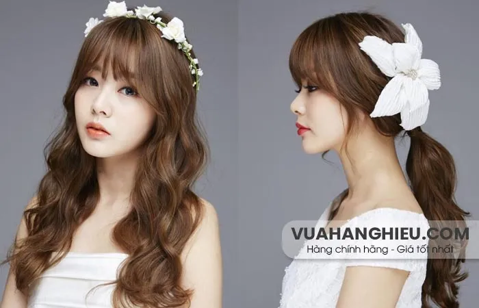 11+ kiểu tóc cô dâu Hàn Quốc đơn giản mà đẹp cho ngày cưới