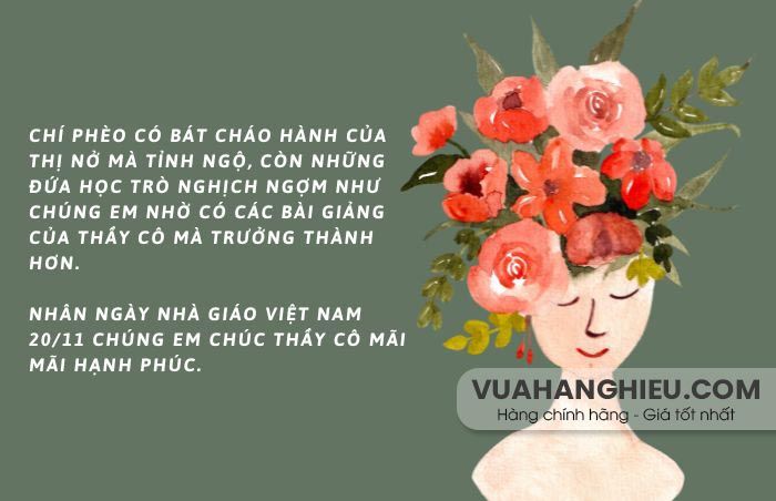 Tổng hợp 40+ lời chúc 20/11 ý nghĩa, rất hay tặng thầy cô giáo