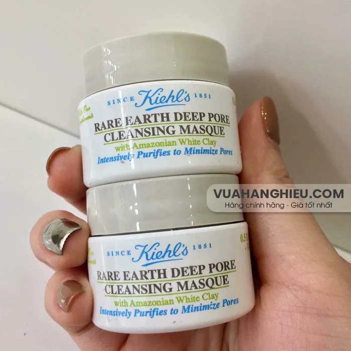 Mặt nạ đất sét Kiehl's có tốt không? Review chi tiết mặt nạ đất sét sạch sâu Kiehl's