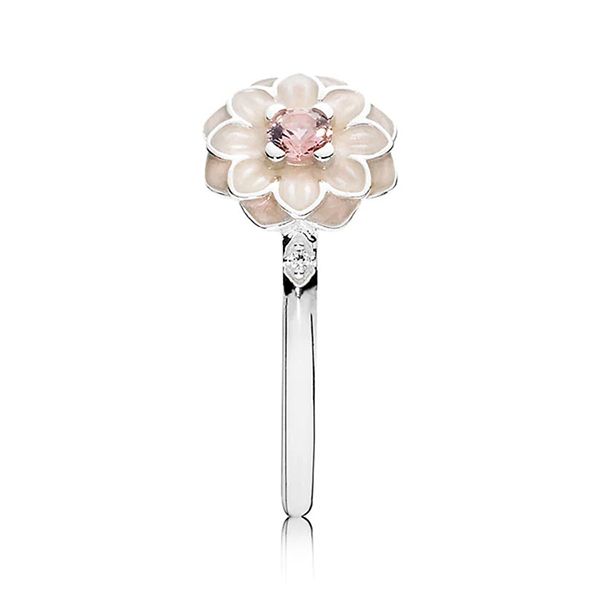 Nhẫn Pandora Blooming Dahlia Ring 190985NBP Màu Bạc Size 50 - Trang sức - Vua Hàng Hiệu