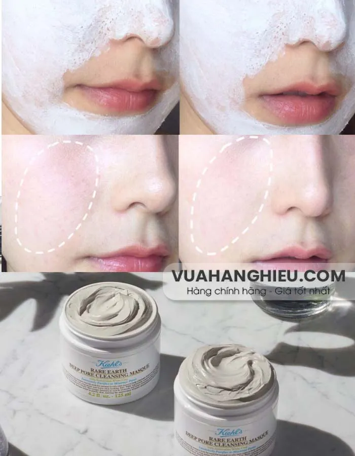 Mặt nạ đất sét Kiehl's có tốt không? Review chi tiết mặt nạ đất sét sạch sâu Kiehl's